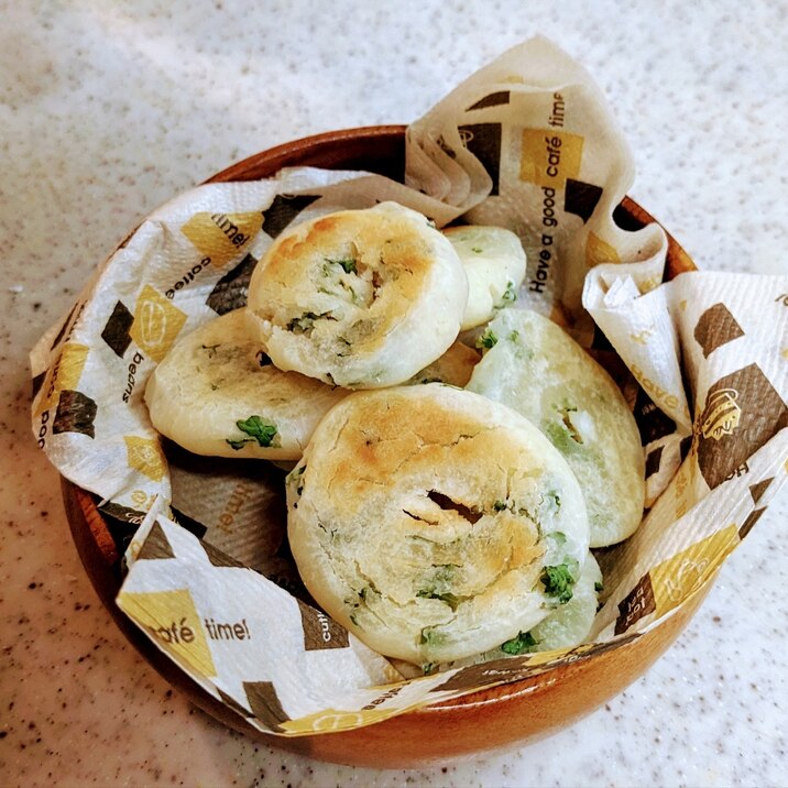 米粉と豆乳のパセリ焼き菓子(^^)